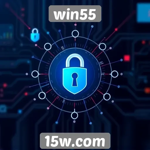 Recursos de segurança e proteção de dados na win55