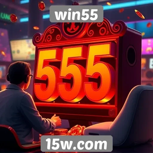 Economia dos jogos online no site win55