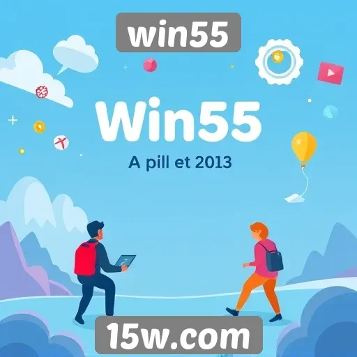 experiência do usuário no site win55