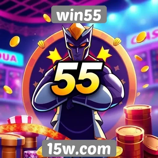 Plataforma win55 oferece variedade de jogos de azar